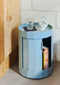 HAY Facet, skåp, lågt, dimblå