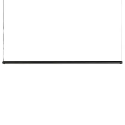 HAY Factor Linear taklampa, Diffused 1500, mjuk svart