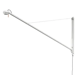 HAY Fifty-Fifty vägglampa, cream white