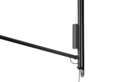 HAY Fifty-Fifty vägglampa, soft black