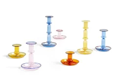 HAY Flare ljusstake, gul