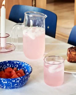 HAY Flare ljusstake, rosa