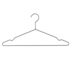 HAY Hang galge, 5-pack, svart