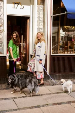 HAY HAY Dogs koppel, platt, M–L, röd - blå