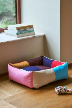 HAY HAY Dogs repleksak, röd - turkos - naturvit