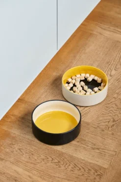 HAY HAY Dogs skål, L, blå - gul