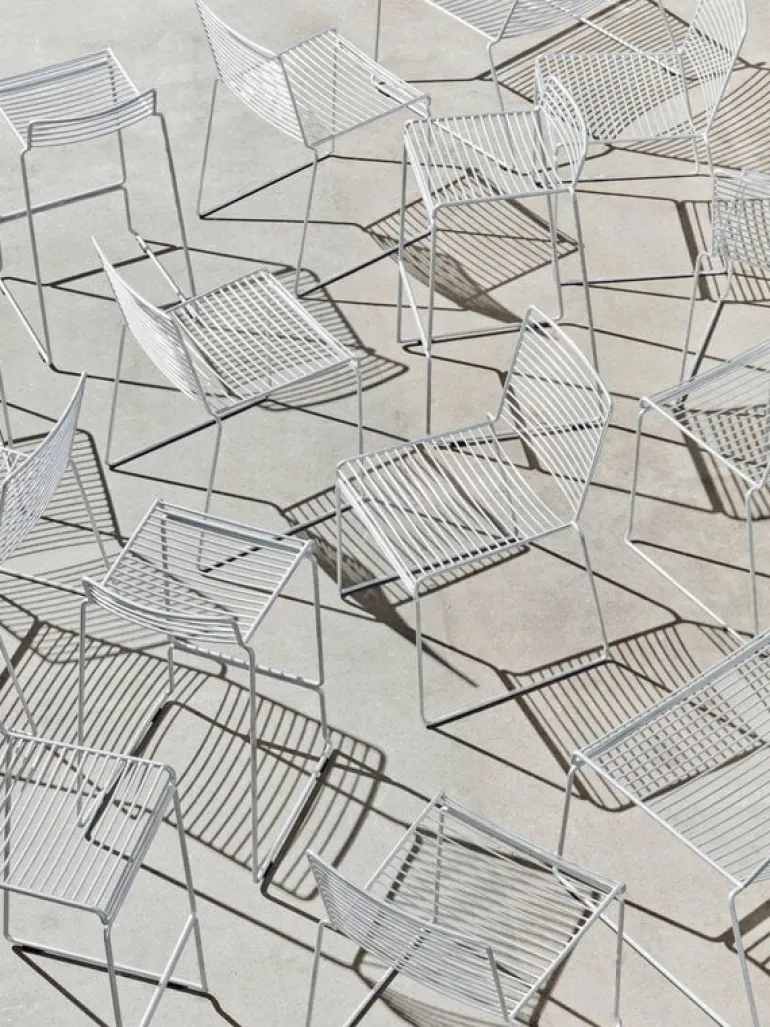 HAY Hee barstol, galvaniserad