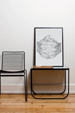 HAY Hee matstol, svart