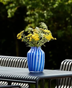 HAY Juice hög vas, blå