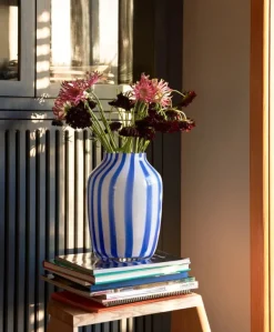 HAY Juice hög vas, blå