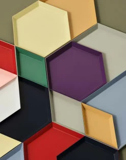 HAY Kaleido bricka S, mörkblå