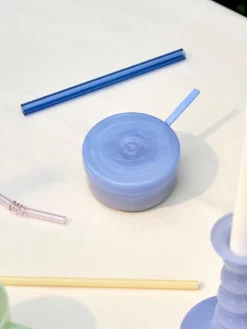 HAY Köksskål, glas, ljusblå jade