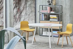 HAY Loop Stand runt bord 120 cm, vit