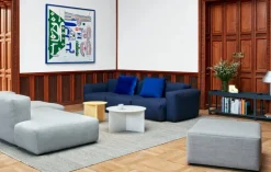 HAY Mags Soft 3-sitssoffa, komb. 1 lågt armstöd, Flamiber J4