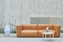 HAY Mags Soft soffa, 2,5-sits, Comb.1 hög arm, Sense 250 läder