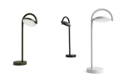 HAY Marselis bordslampa, askgrå