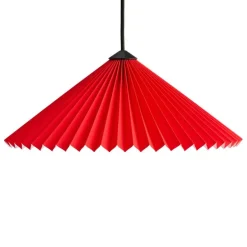 HAY Matin 380 pendellampa, klarröd
