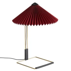 HAY Matin liten bordslampa, oxide red