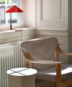 HAY Matin liten bordslampa, bright red