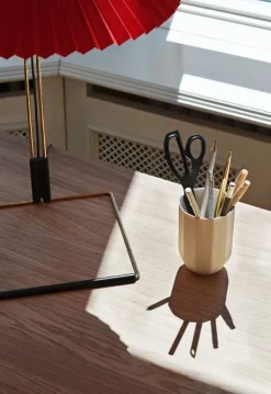 HAY Matin liten bordslampa, bright red