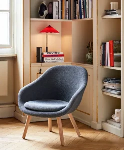 HAY Matin liten bordslampa, bright red