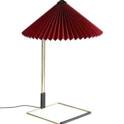 HAY Matin stor bordslampa, oxide red