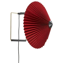 HAY Matin vägglampa 300, oxidröd