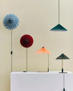 HAY Matin vägglampa 300, oxidröd