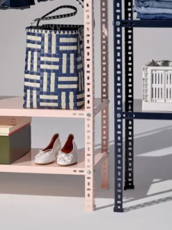 HAY Maxim väska, L, blå - sand