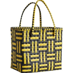 HAY Maxim väska, L, gul - svart