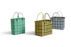 HAY Maxim väska, L, gul - svart