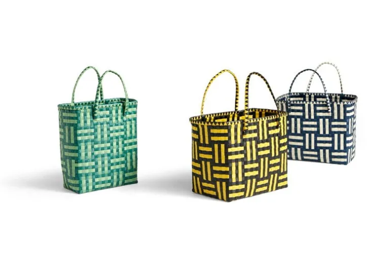 HAY Maxim väska, L, gul - svart