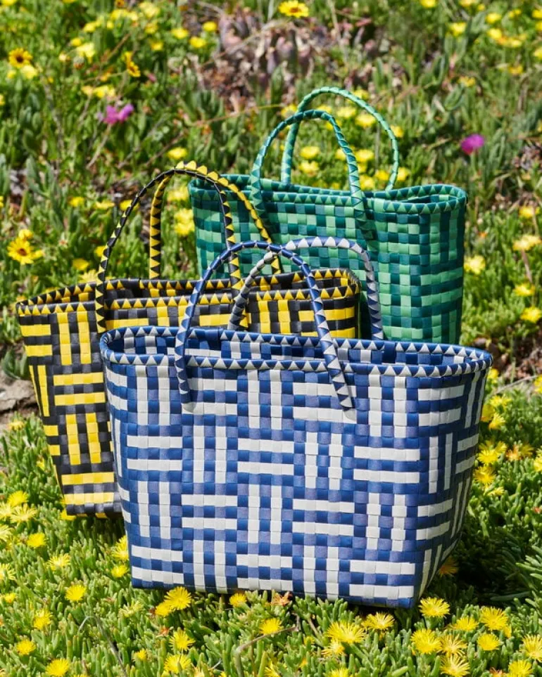 HAY Maxim väska, L, gul - svart