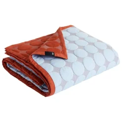 HAY Mega Dot Organic överkast, ljusblå