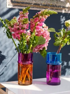 HAY Moroccan vas, S. orange - rosa