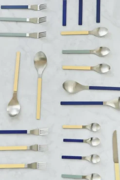 HAY MVS bestick, set om 4, gul