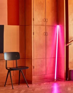 HAY Neon Tube LED lysrör, rosa