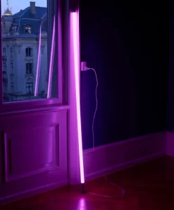 HAY Neon Tube LED lysrör, rosa