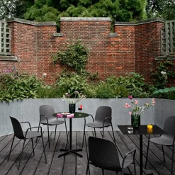 HAY Neu bord fyrkantigt, träkol