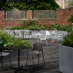 HAY Neu bord, runt, ljusgrå