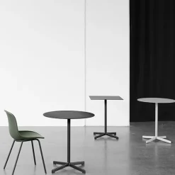 HAY Neu bord, runt, ljusgrå