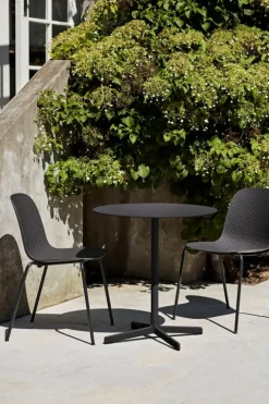 HAY Neu bord runt, träkol