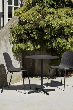 HAY Neu bord runt, träkol