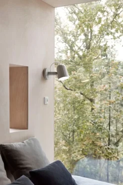 HAY Noc Wall Button vägglampa, naturvit