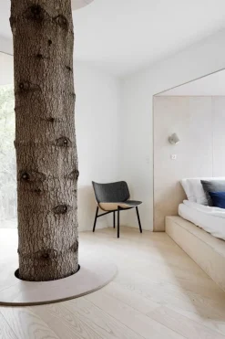 HAY Noc Wall Button vägglampa, naturvit