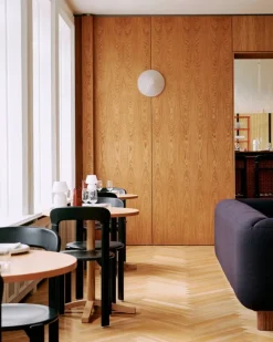 HAY Ono taklampa, fast installation, 35 cm, vit opalakryl