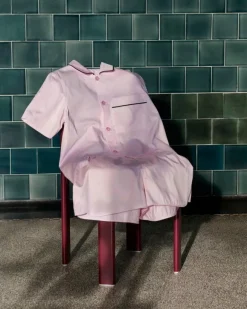 HAY Outline morgonrock, one size, ljusrosa