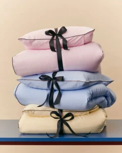 HAY Outline påslakan, ljusgul