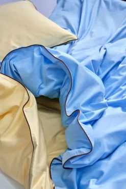 HAY Outline påslakan, ljusgul