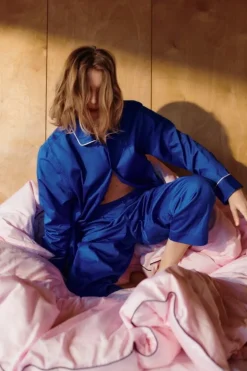 HAY Outline påslakan, ljusrosa